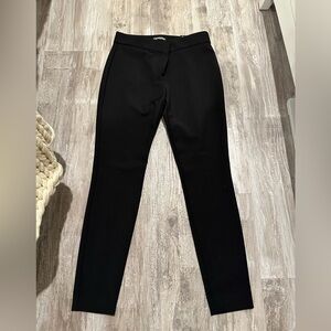 Express black pants skinny 0 short